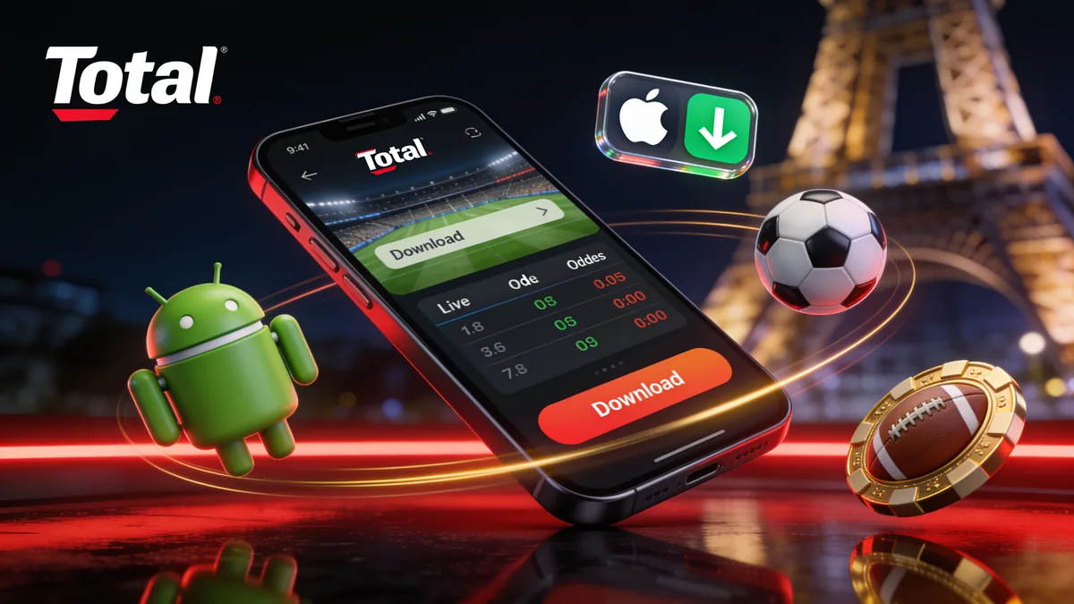 total casino en France — Inscription via l'application mobile Total Casino